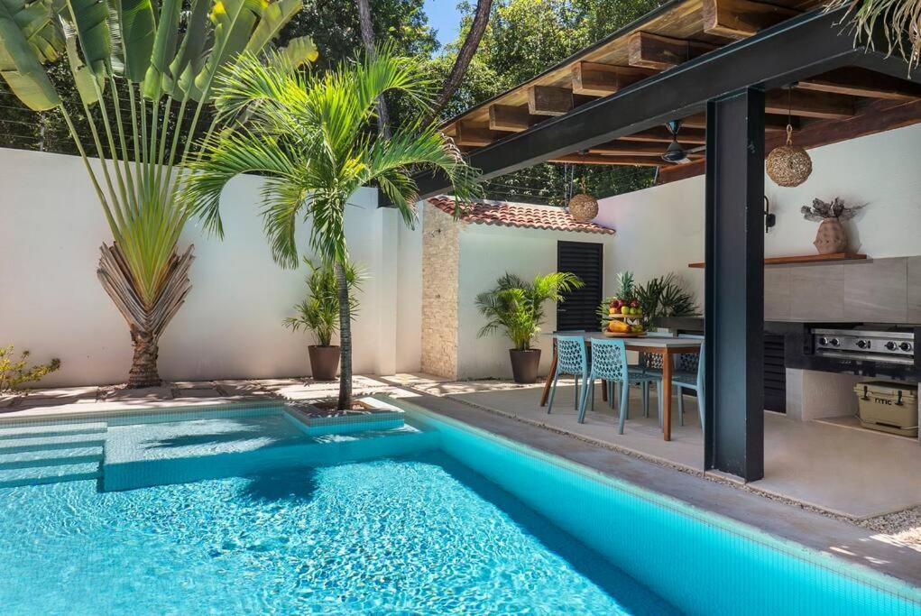 Wonderful Tropical Home 3Br, Garden, Private Pool. Tulum Exterior foto